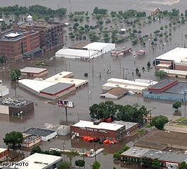  [ Flooding in Cedar Rapids ] 