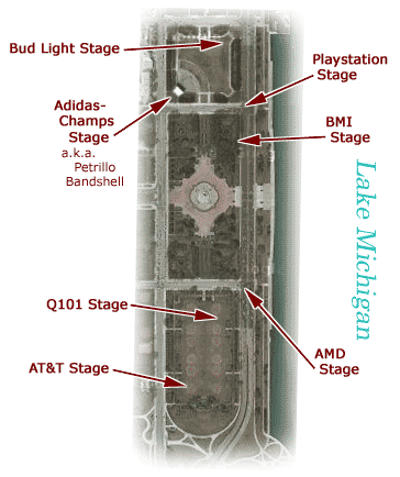 illustration: Satellite Image of Grant Park